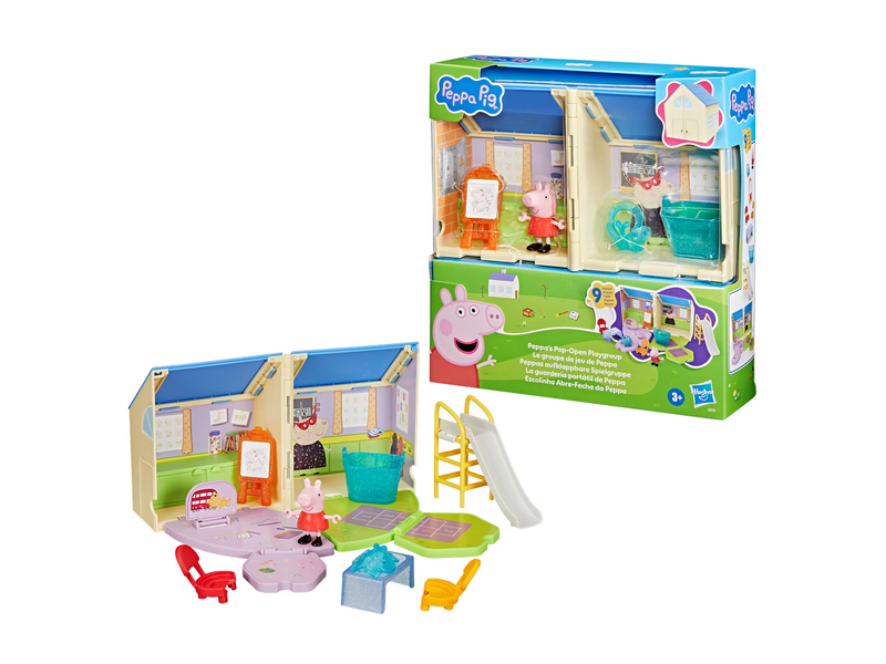 Peppa Pig Peppas aufklappbare Spielgruppe