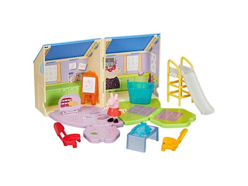 Peppa Pig Peppas aufklappbare Spielgruppe