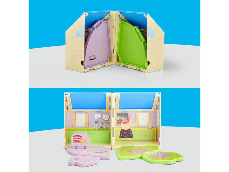 Peppa Pig Peppas aufklappbare Spielgruppe