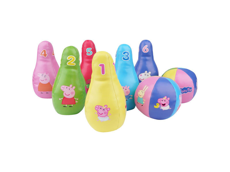 Peppa Pig - Soft Bowling Set