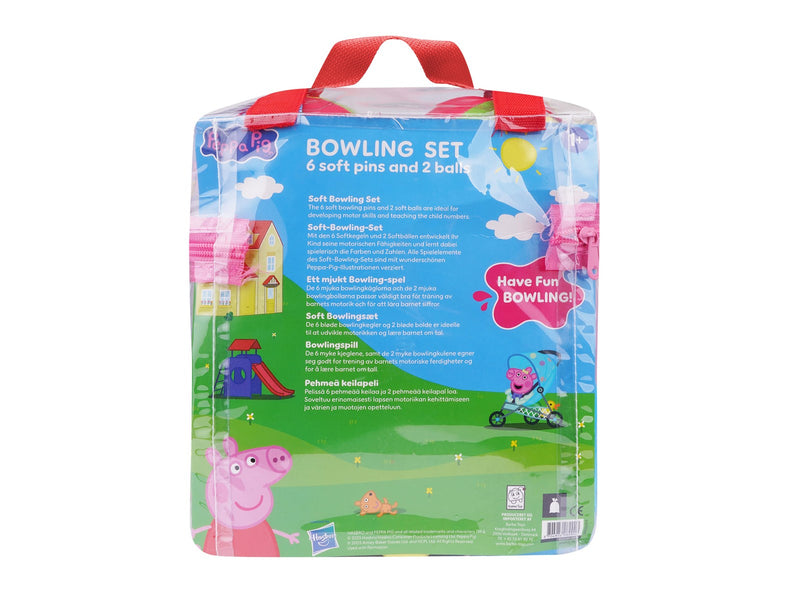 Peppa Pig - Soft Bowling Set