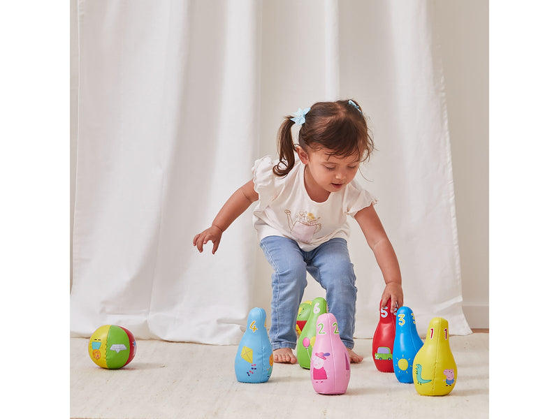 Peppa Pig - Soft Bowling Set