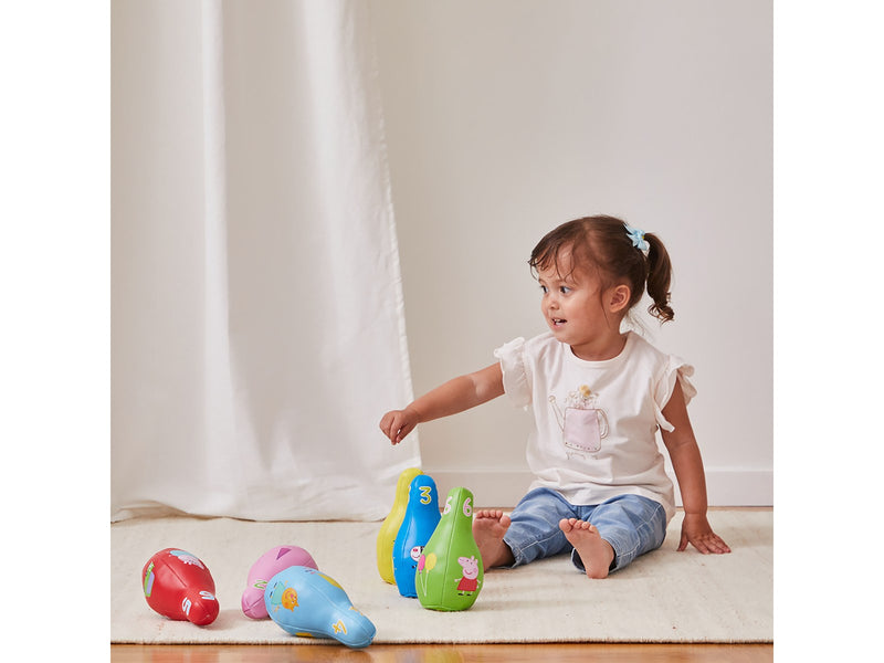 Peppa Pig - Soft Bowling Set