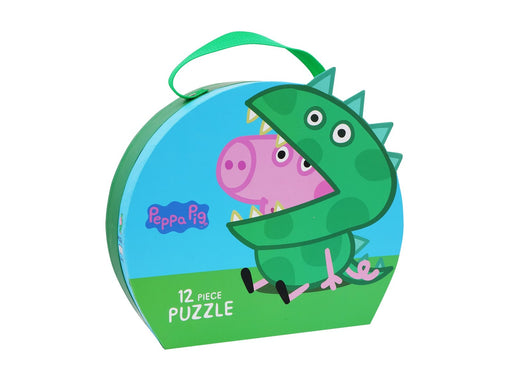 Peppa Pig - Suitcase w. Puzzle - George