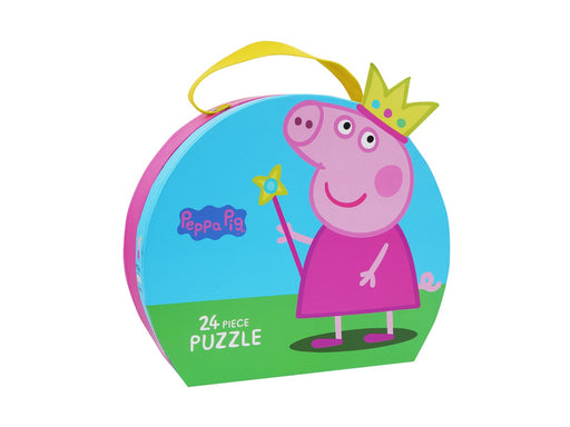 Peppa Pig - Suitcase w. Puzzle - Princess