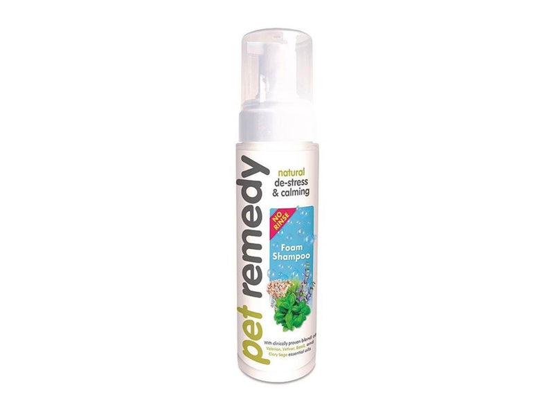 Pet Remedy NO RINSE FOAM Shampoo 200 ml.