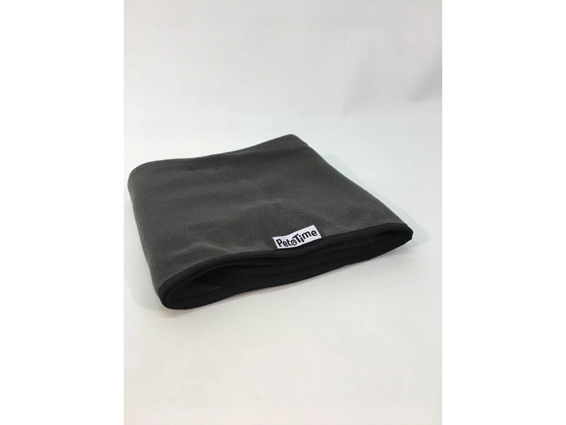 Pet Time Dog blanket charcoal grey 85x65cm. Permethrin treated