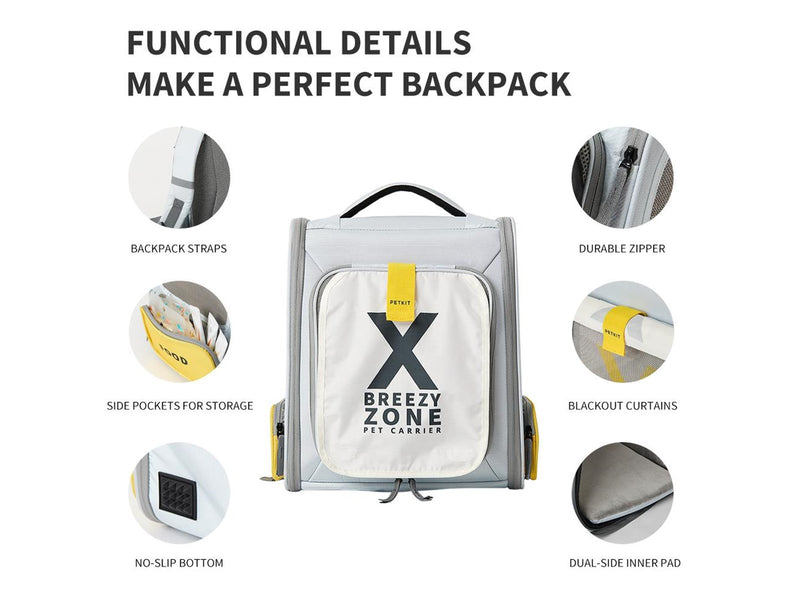 Petkit Pet Carrier | BP3 X ZONE | Grey