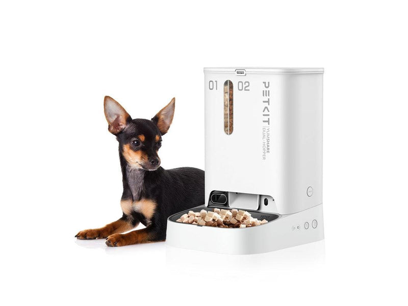 Petkit YumShare Dual-hopper 2 Automatic Feeder with Camera | Capacity 5 L
