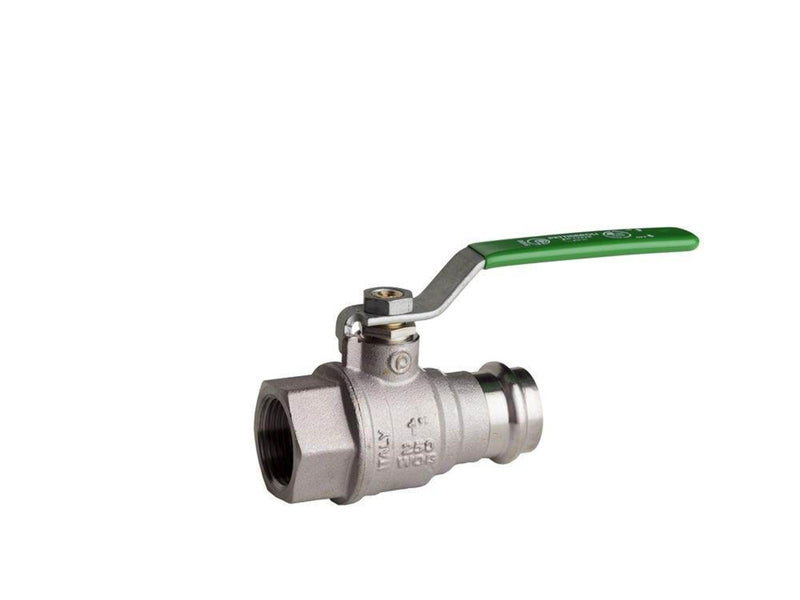 Pettinaroli Heavyduty fullway ball valve with press fittings ends press
