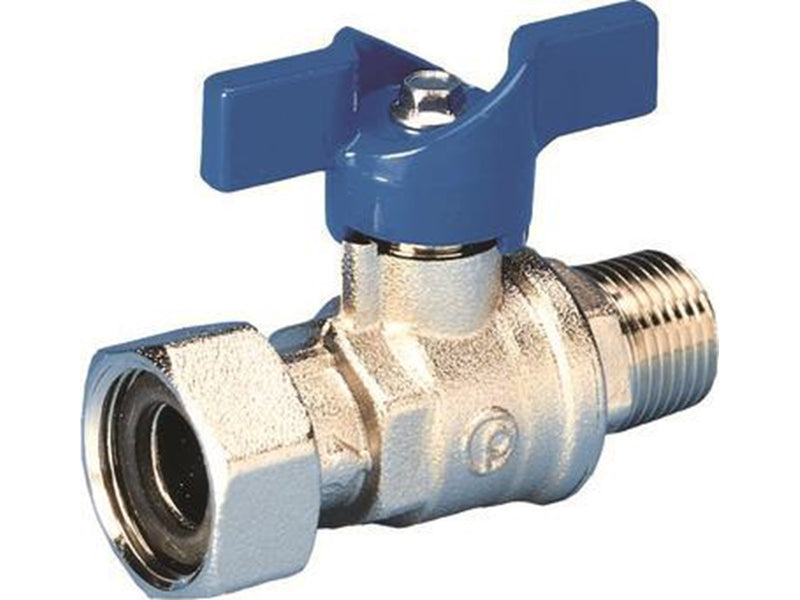 Pettinaroli ball valve with swivel end/male 3/4" x 3/4"