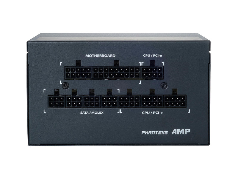 Phanteks AMP GH 850W Black Netzteile - 850 Watt - 120 mm - ATX 3.1 - 80 Plus Gold zertifiziert