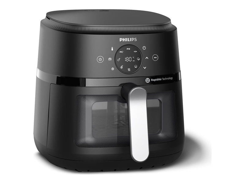 Philips 2000 Series NA231 - hot air fryer - black / silver