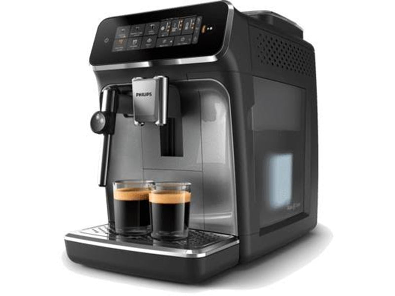 Philips 3300 series EP3329 - automatic coffee machine with milk frother - 15 bar - black panther