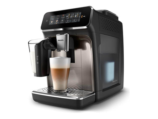 Philips 3300 series EP3347 - automatic coffee machine with cappuccinatore - 15 bar - black/chrome