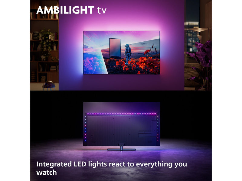 Philips 42" Flachbild TV OLED 4K Dolby Vision 42OLED811/12 Ambilight