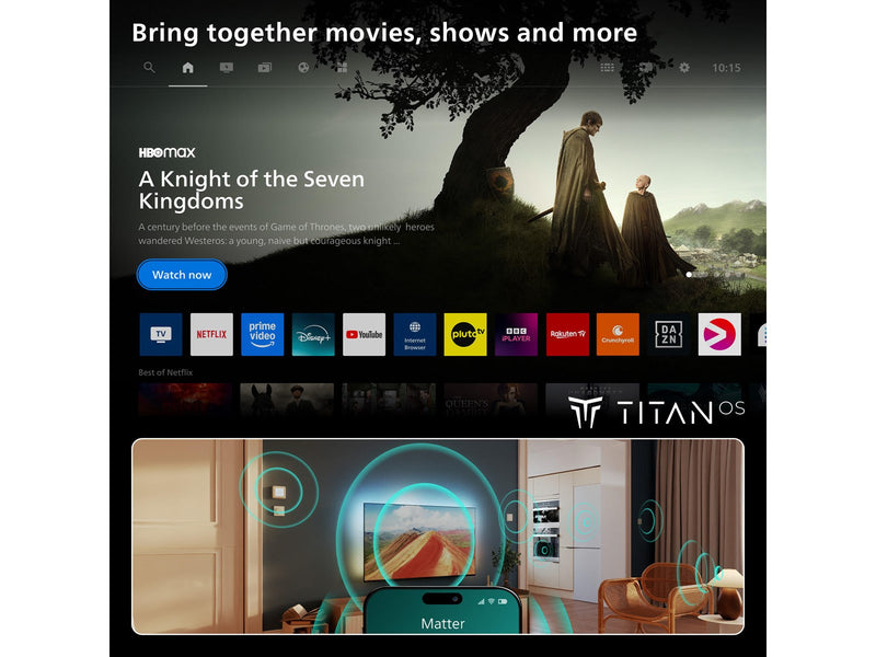 Philips 42" Flachbild TV OLED 4K Dolby Vision 42OLED811/12 Ambilight