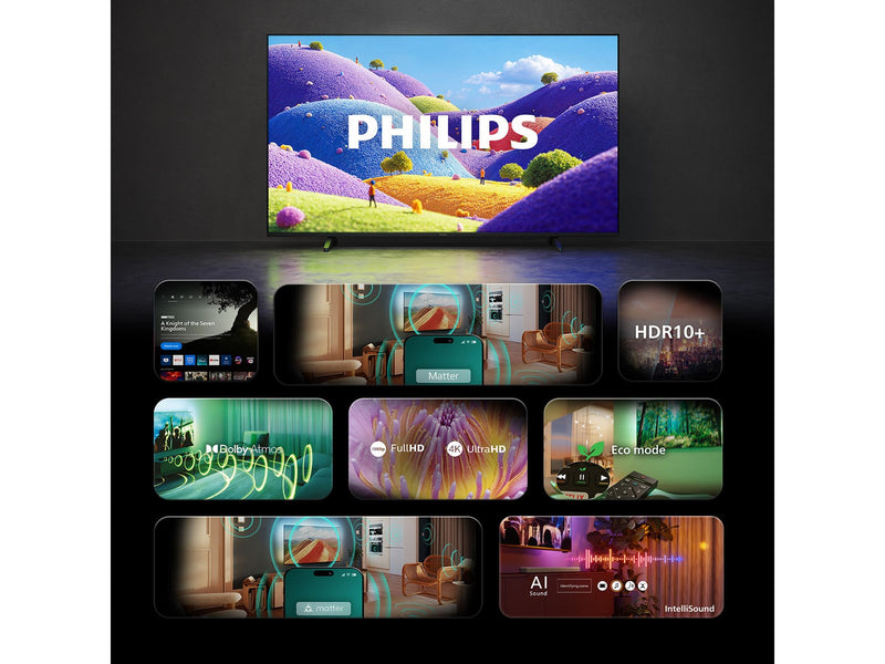 Philips 43" Flachbild TV LED 4K HDR 10+ 43PUS7001/12 Ambilight