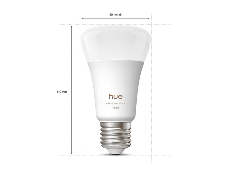 Philips A60 - E27 smart bulb - 1100 - 2-pack
