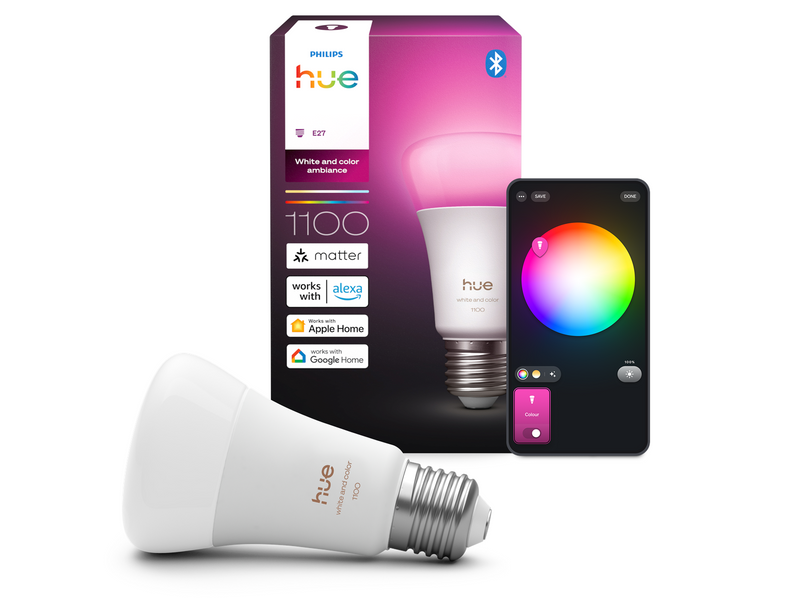 Philips A60 - E27 smart bulb - 1100