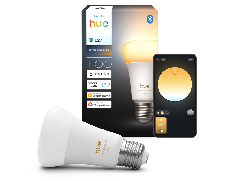 Philips A60 - E27 smart bulb - 1100