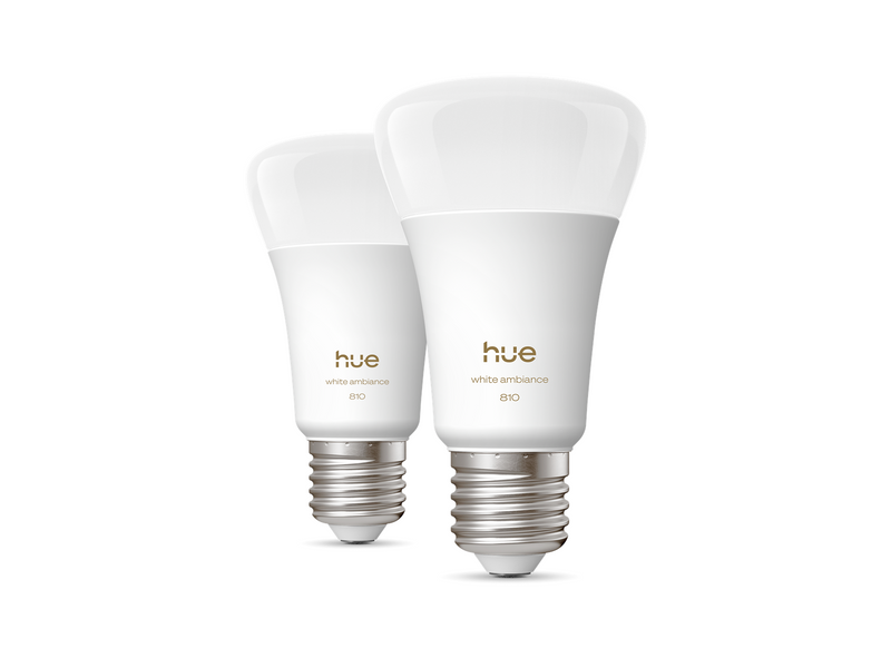 Philips A60 - E27 smart bulb - 810 - 2-pack
