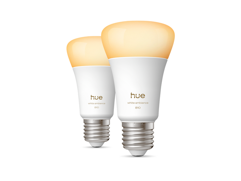 Philips A60 - E27 smart bulb - 810 - 2-pack