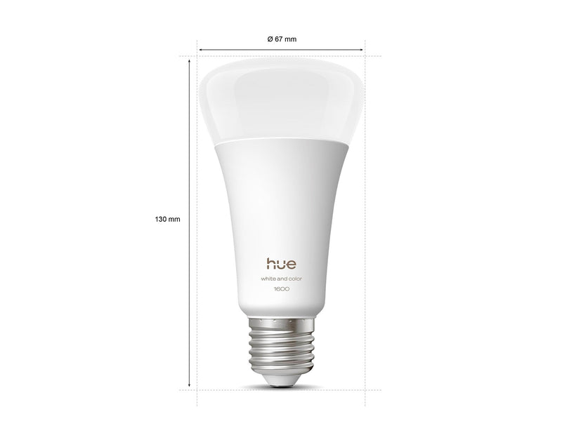 Philips A67 - E27 smart bulb - 1600