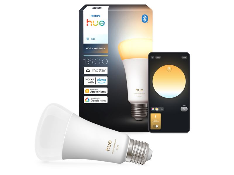Philips A67 - E27 smart bulb - 1600
