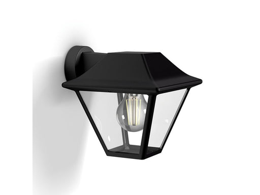 Philips Alpenglow down wall lantern black 1x60W