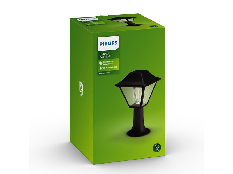 Philips Alpenglow pedestal black 1x60W 230V