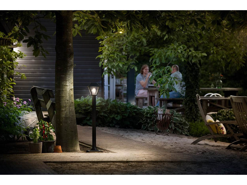 Philips Alpenglow post black 1x60W 230V