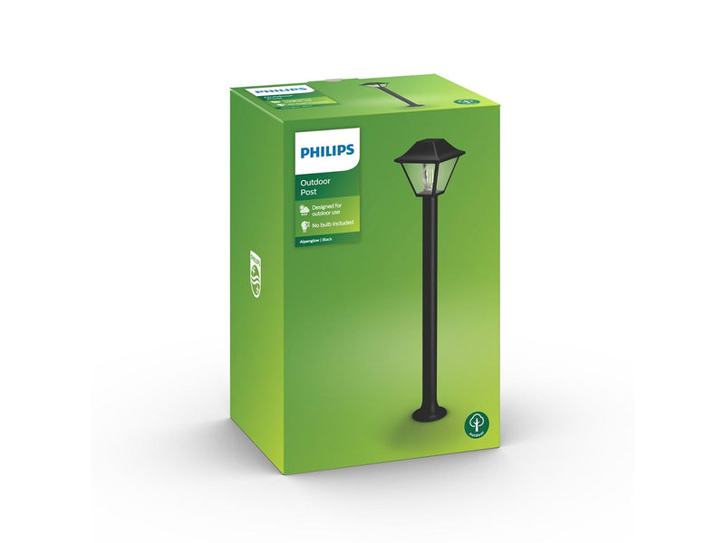 Philips Alpenglow post black 1x60W 230V