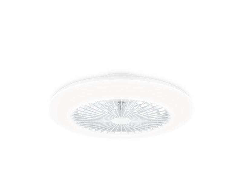 Philips Amigo LED-Deckenleuchte mit Ventilator IR RD 25W+60W WH