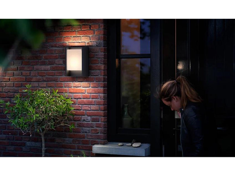 Philips Arbour außenwandleuchte, LED 6W, anthrazit