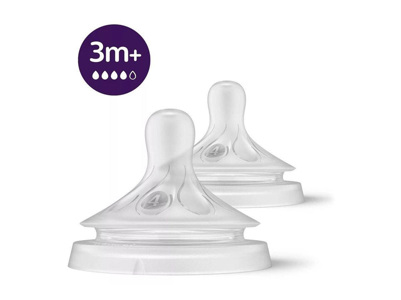Philips Avent Natural Response SCY964 - baby bottle nipple (pack of 2)