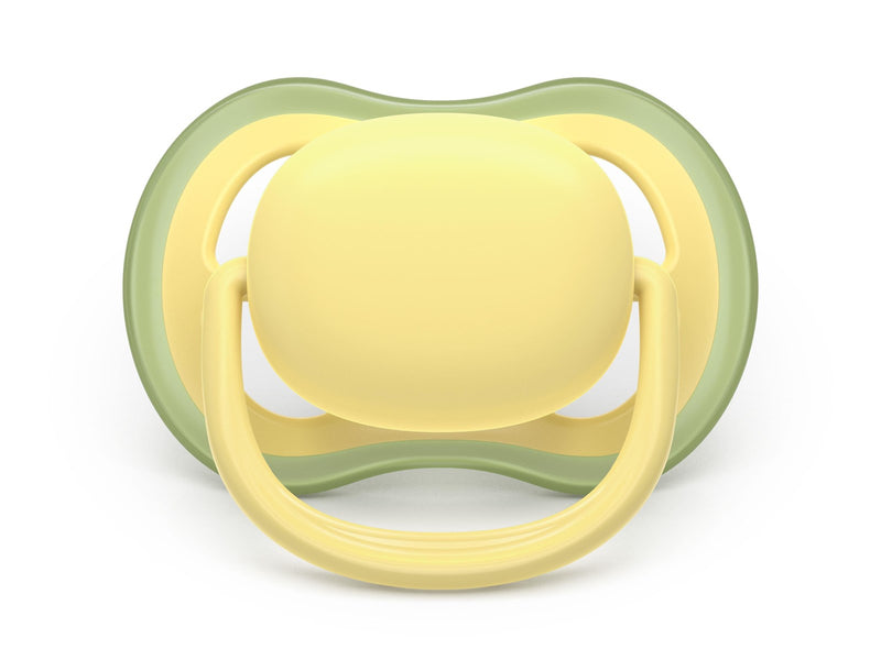 Philips Avent Pacifier ultra air 2 pack 0–6 mdr. gul/orange