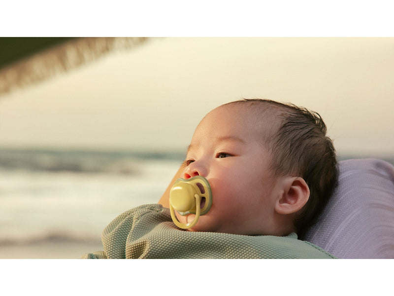 Philips Avent Pacifier ultra air 2 pack 0–6 mdr. gul/orange