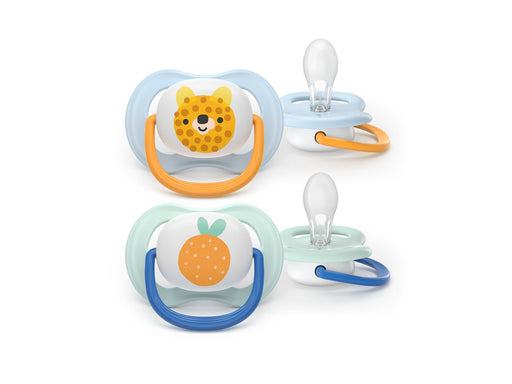 Philips Avent Pacifier ultra air 2 pack 0–6 mdr. hvid/blå