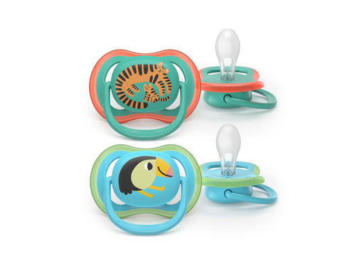 Philips Avent Pacifier ultra air 2 pack 6–18 mdr. dyremotiver