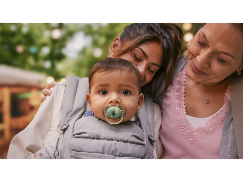 Philips Avent Pacifier ultra air 2 pack 6–18 mdr. grøn/grøn
