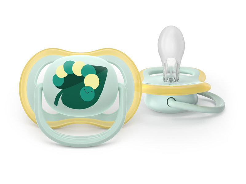 Philips Avent Pacifier ultra air 4 pack 0–6 mdr. grøn/blå