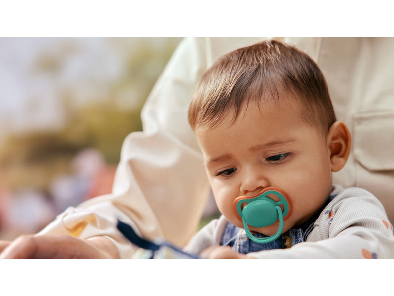 Philips Avent Pacifier ultra air 4 pack 6–18 mdr. grøn/blå