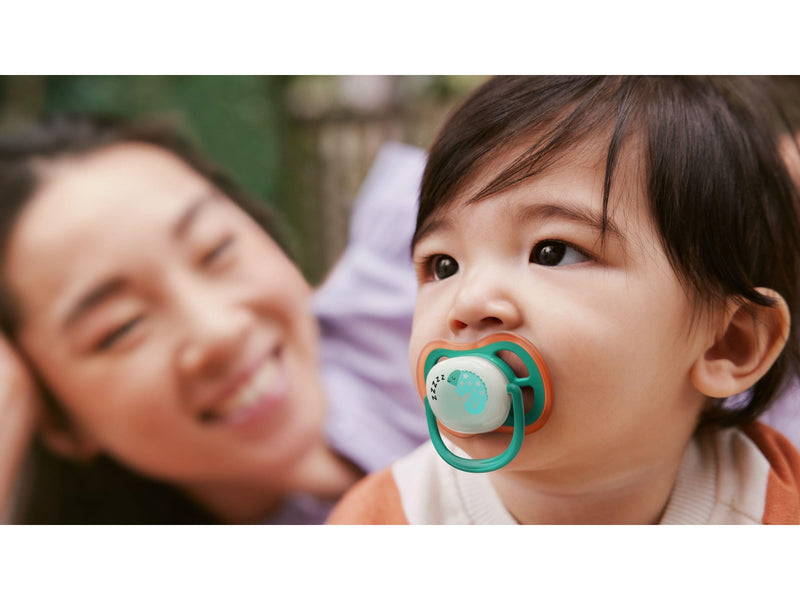Philips Avent Pacifier ultra air nighttime 4 pack 6–18 mdr. dyremotiver