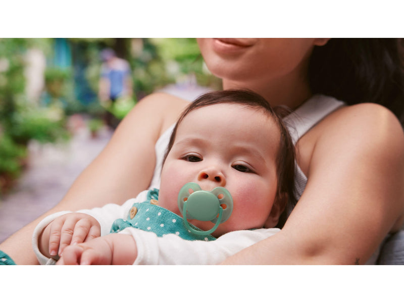 Philips Avent Pacifier ultra soft 2 pack 6–18 mdr. blå/grøn