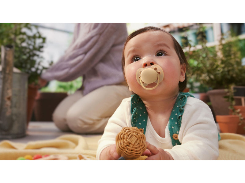 Philips Avent Pacifier ultra soft 2 pack 6–18 mdr. gul/grøn
