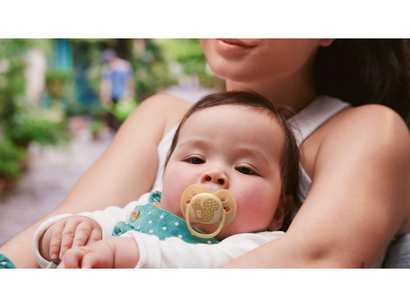 Philips Avent Pacifier ultra soft 2 pack 6–18 mdr. gul/grøn