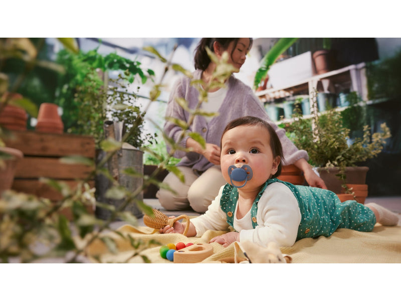 Philips Avent Pacifier ultra soft 4 pack 6–18 mdr. gul/grøn/blå