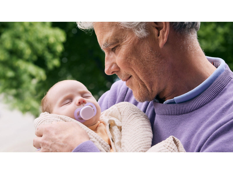 Philips Avent Pacifier ultra start 2 pack 0-6 mdr. gul/blå