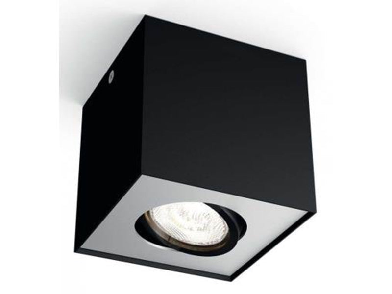 Philips BOX single spot black 1x4.5W SELV